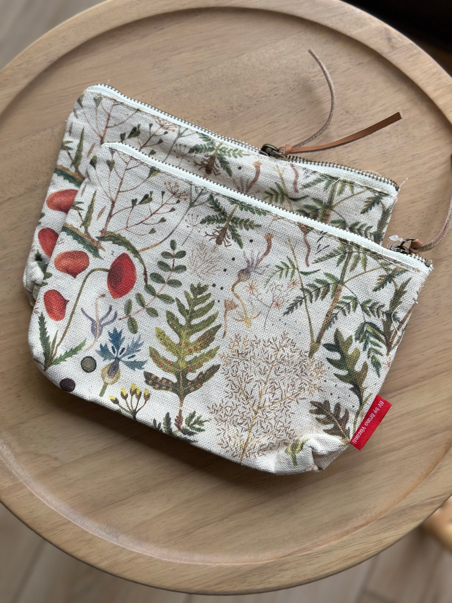 Greenery Canvas Pouch Bag