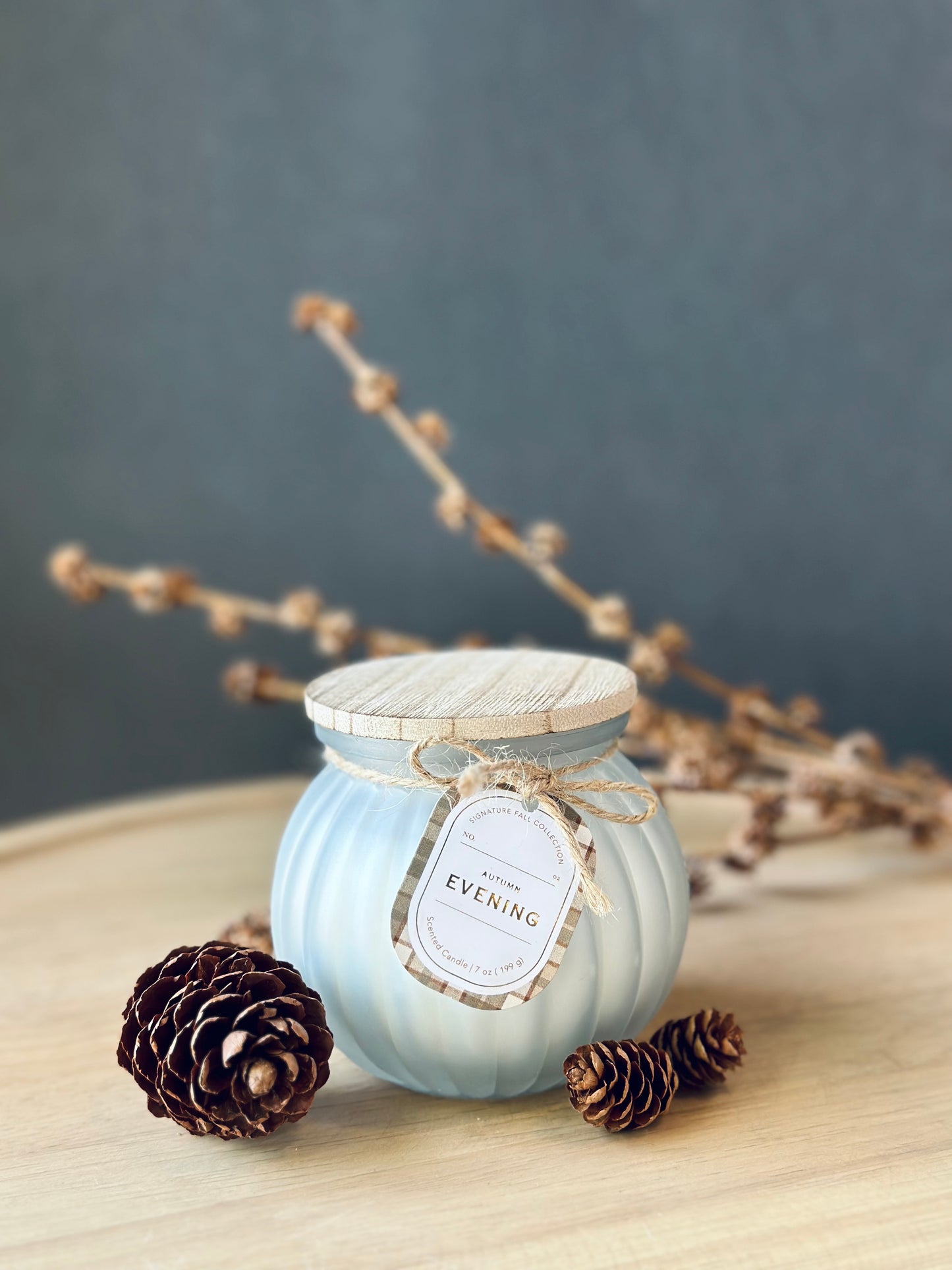 Autumn Evening Decorative Candle