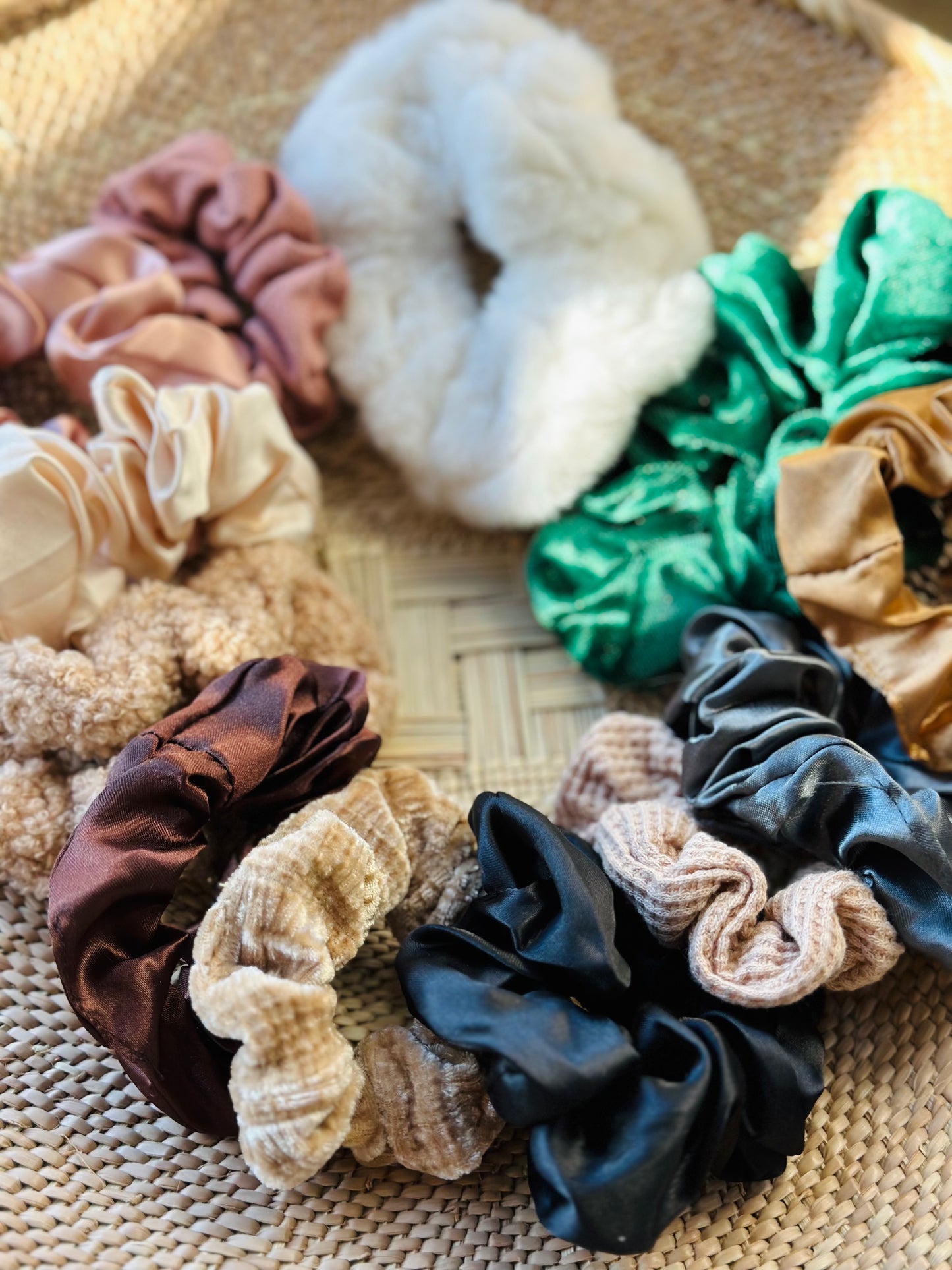 Solid Scrunchies