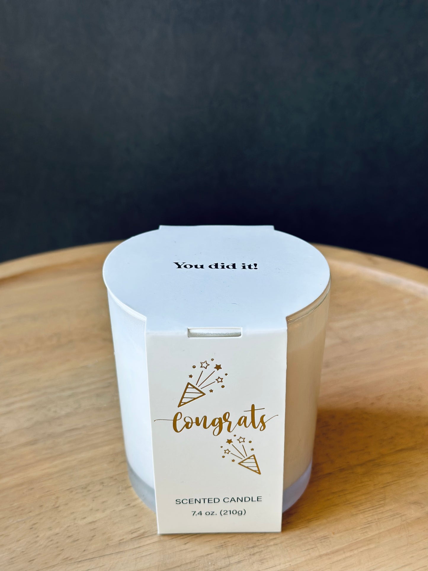 Congrats! Candle