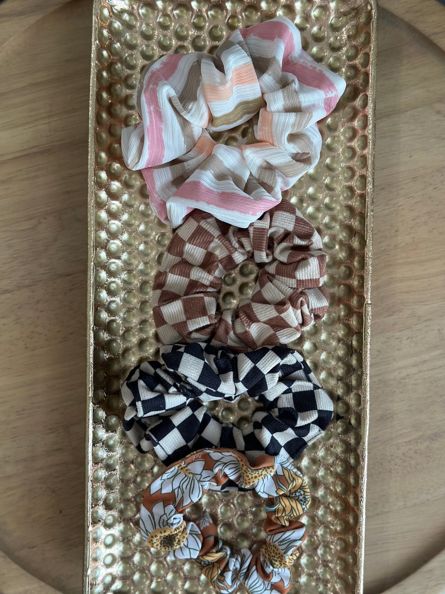 Patterned Scrunchies