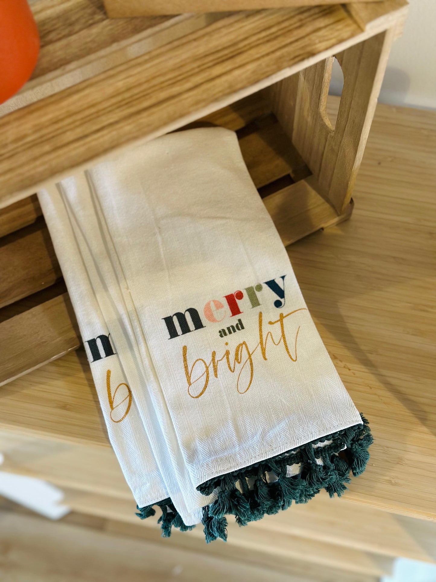 Merry + Bright Hand Towel