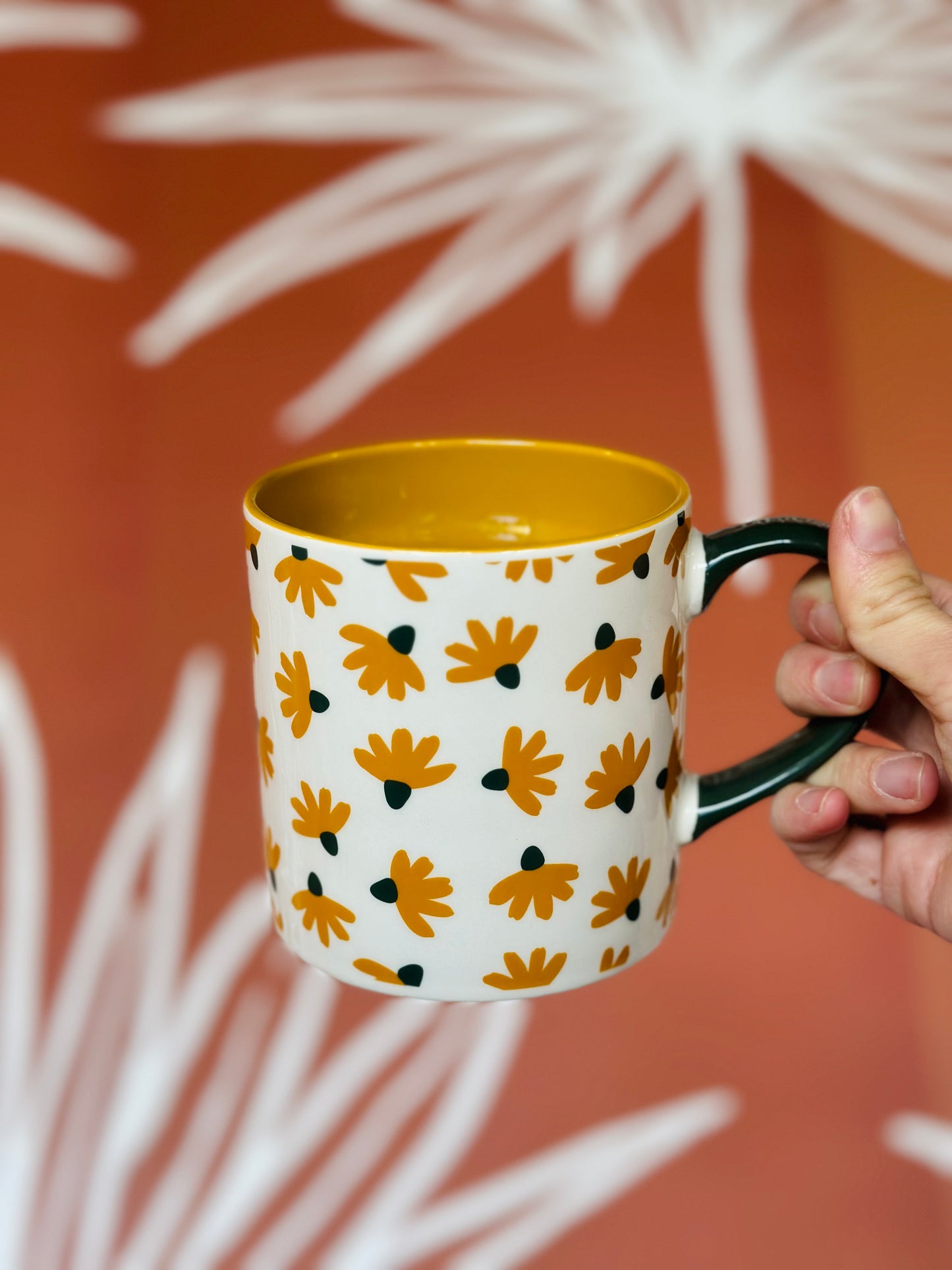 Mustard Flowers Mug