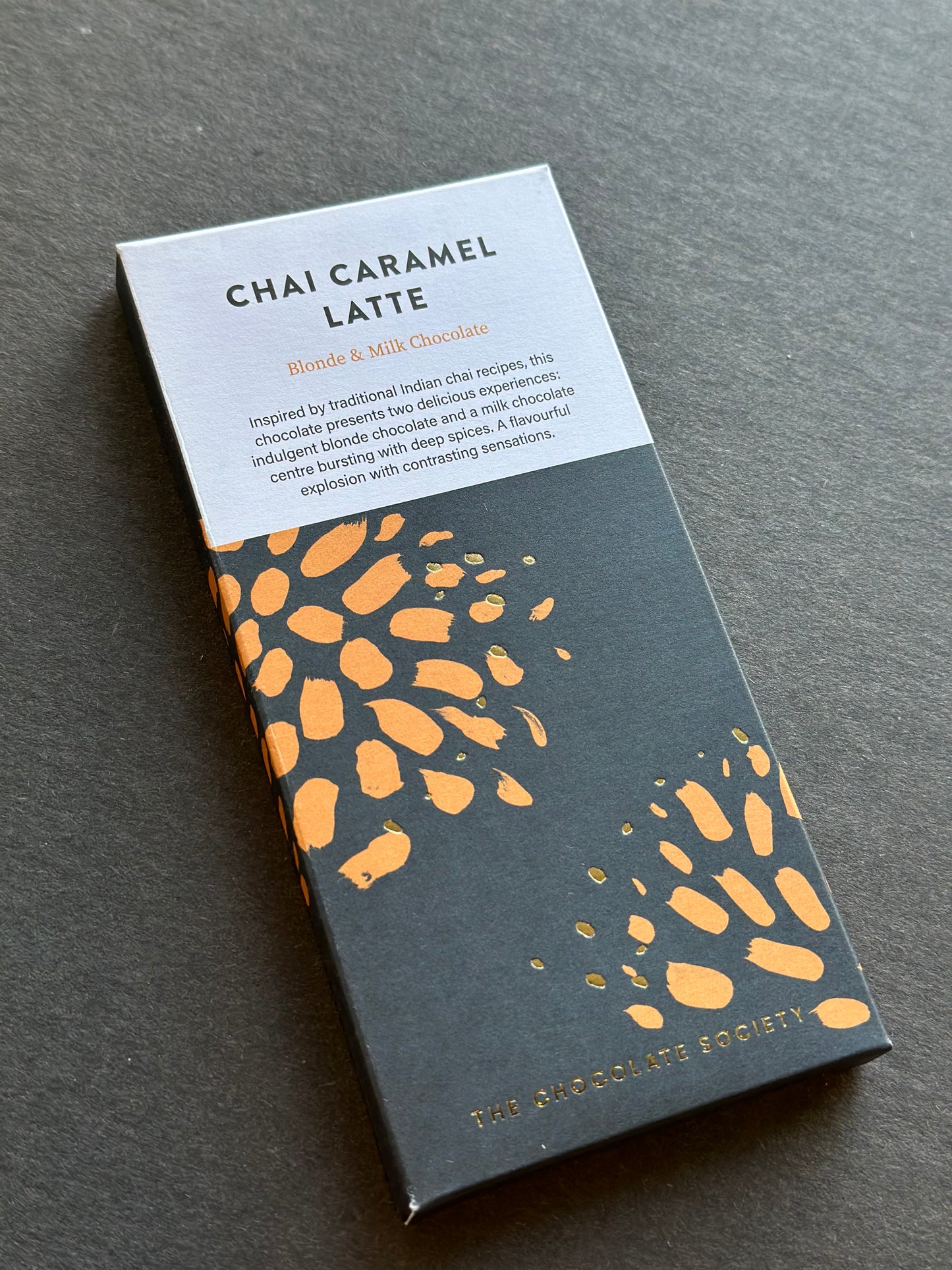Chai Caramel Latte Chocolate Bar