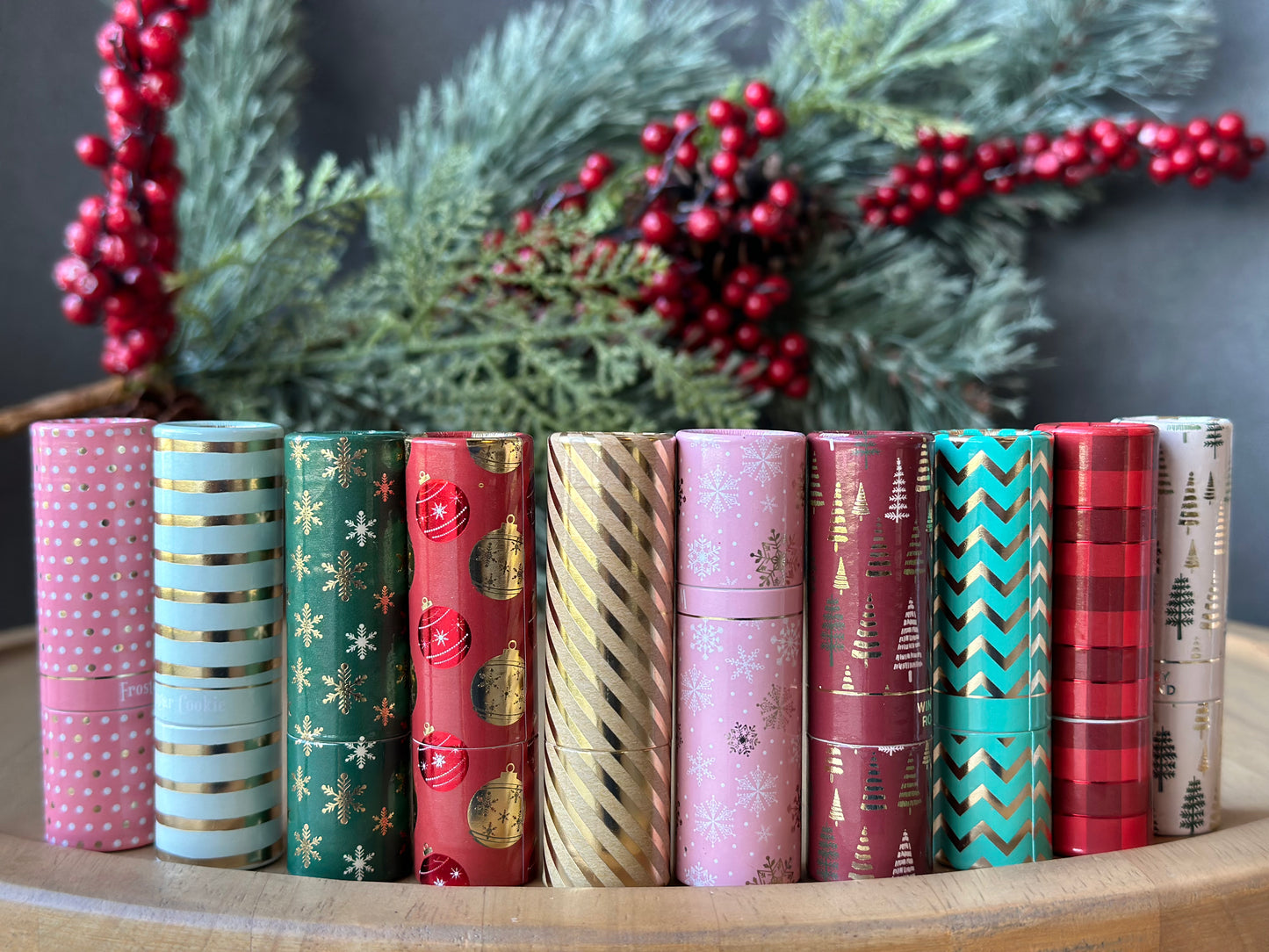 Holiday Lip Balm Tubes