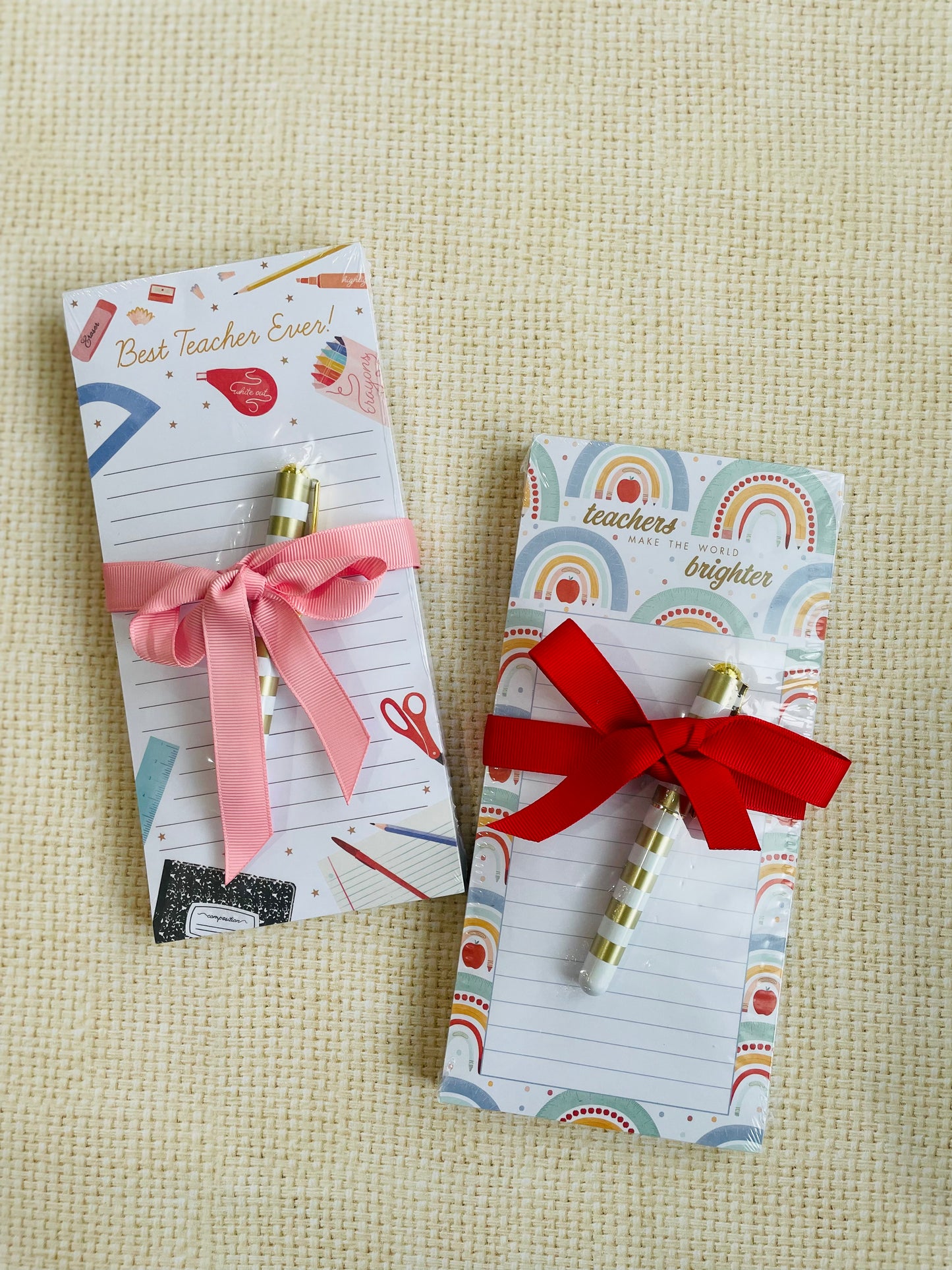 TEACHERS NOTEPAD & Pens