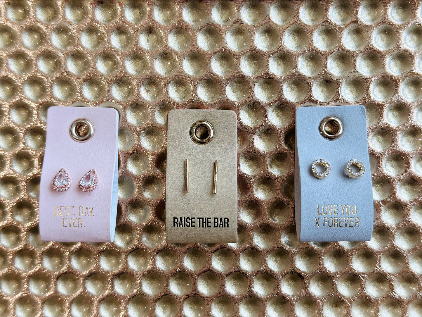 Gold Stud Earrings