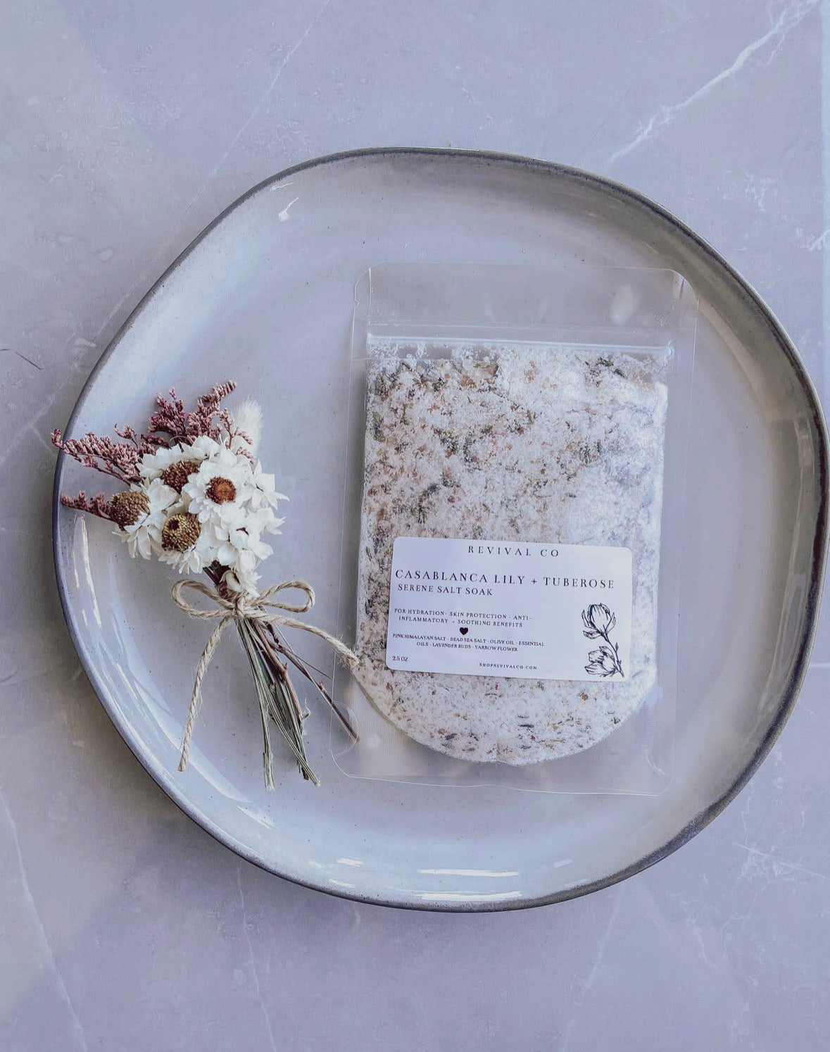 Casablanca Lily + Tuberose Bath Salts