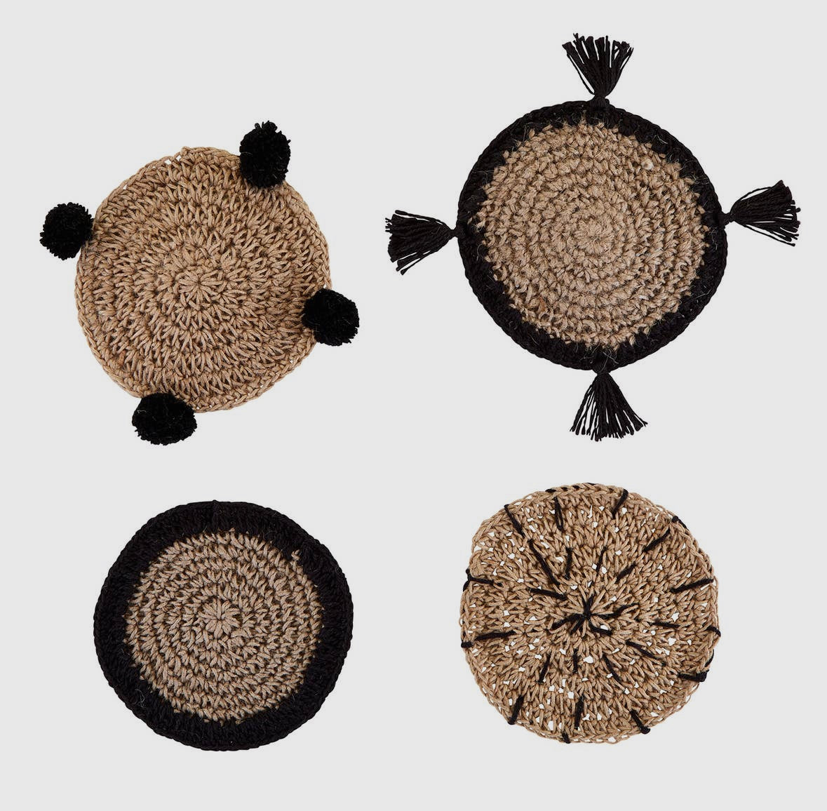 Boho Seagrass Coasters
