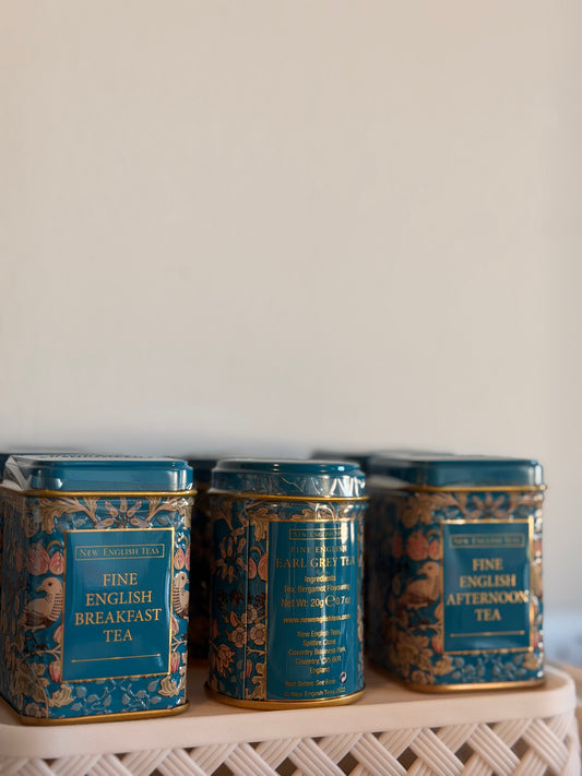 Petite Tea Tins- Teal