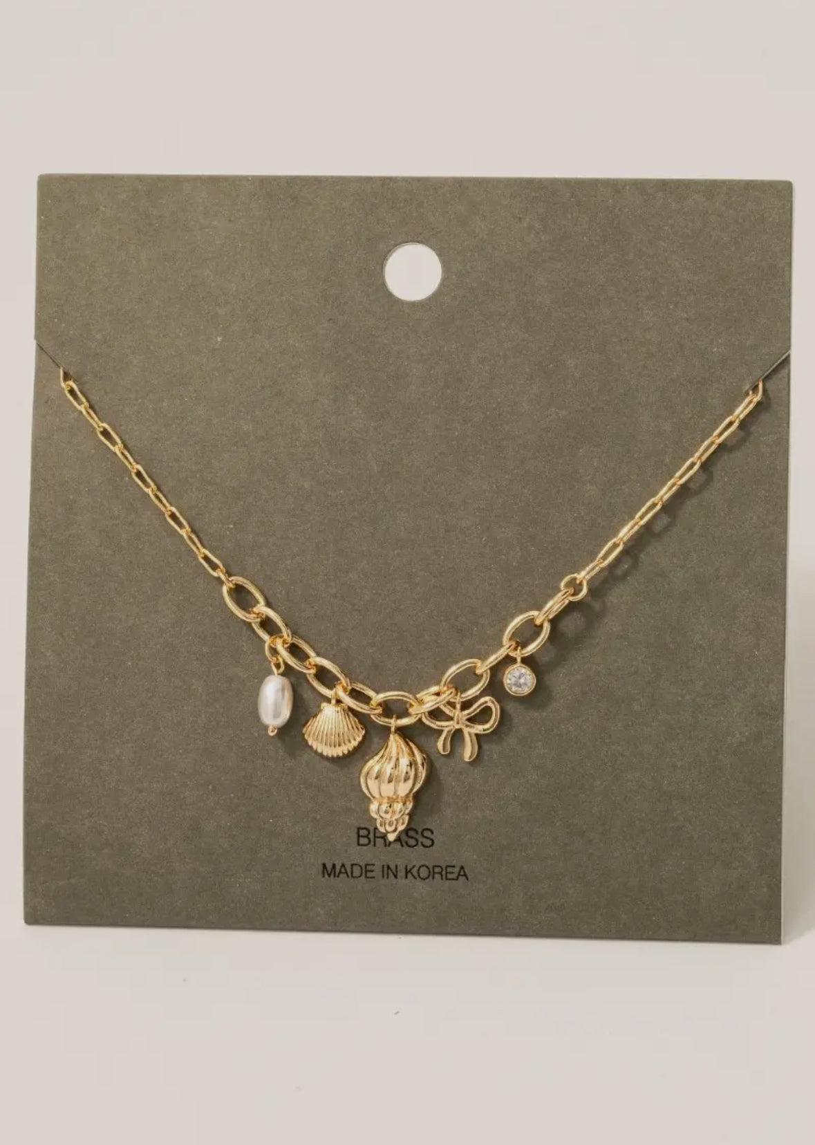Shell Charms Necklace