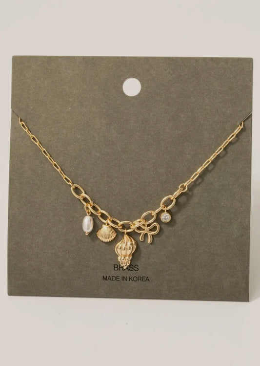 Shell Charms Necklace