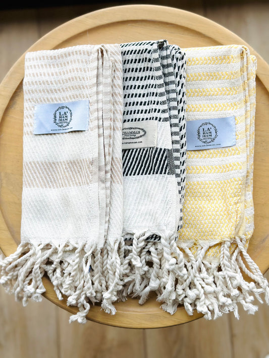 Turkish Fringe Hand Towels