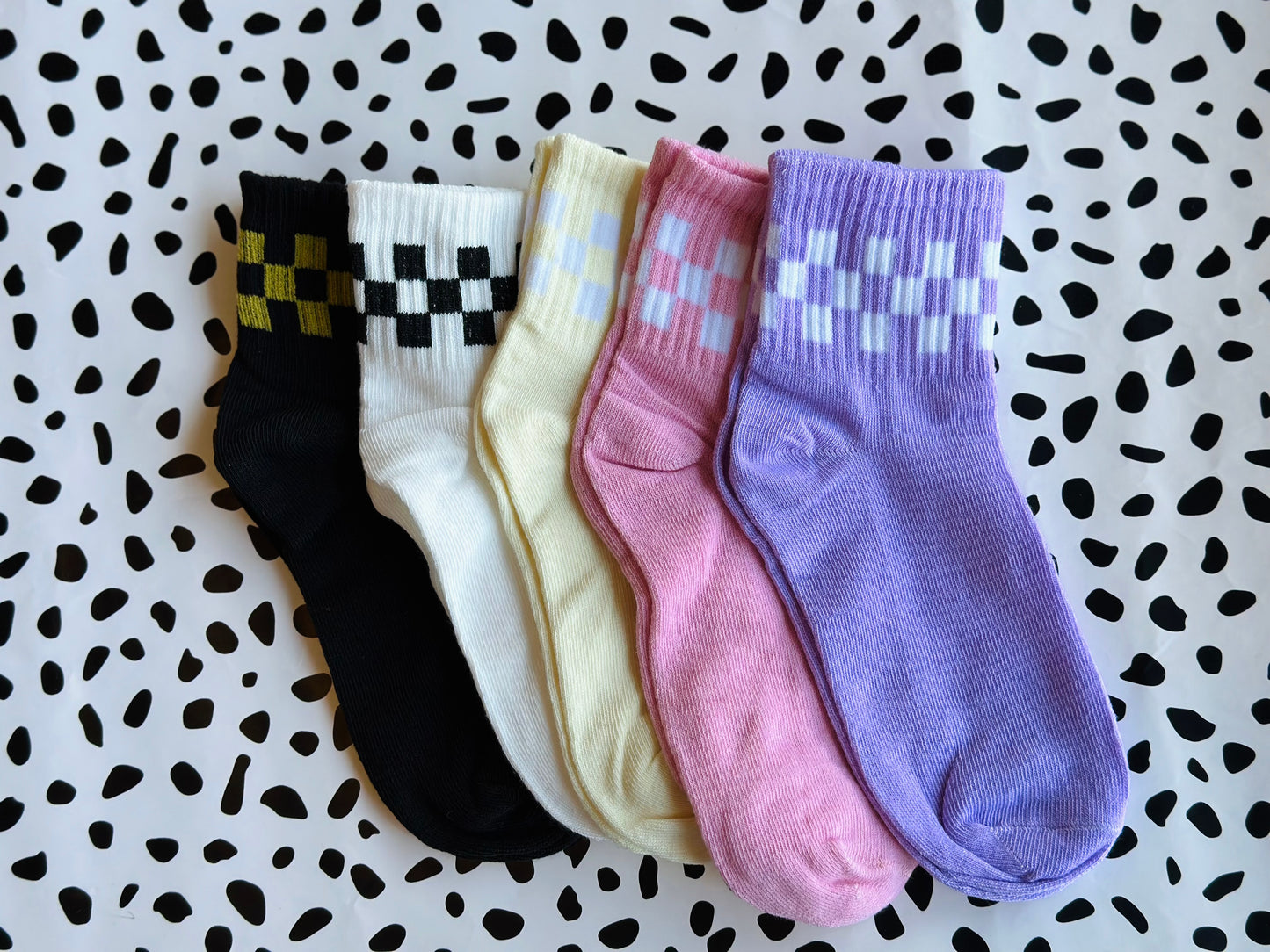Women’s Checkered Socks