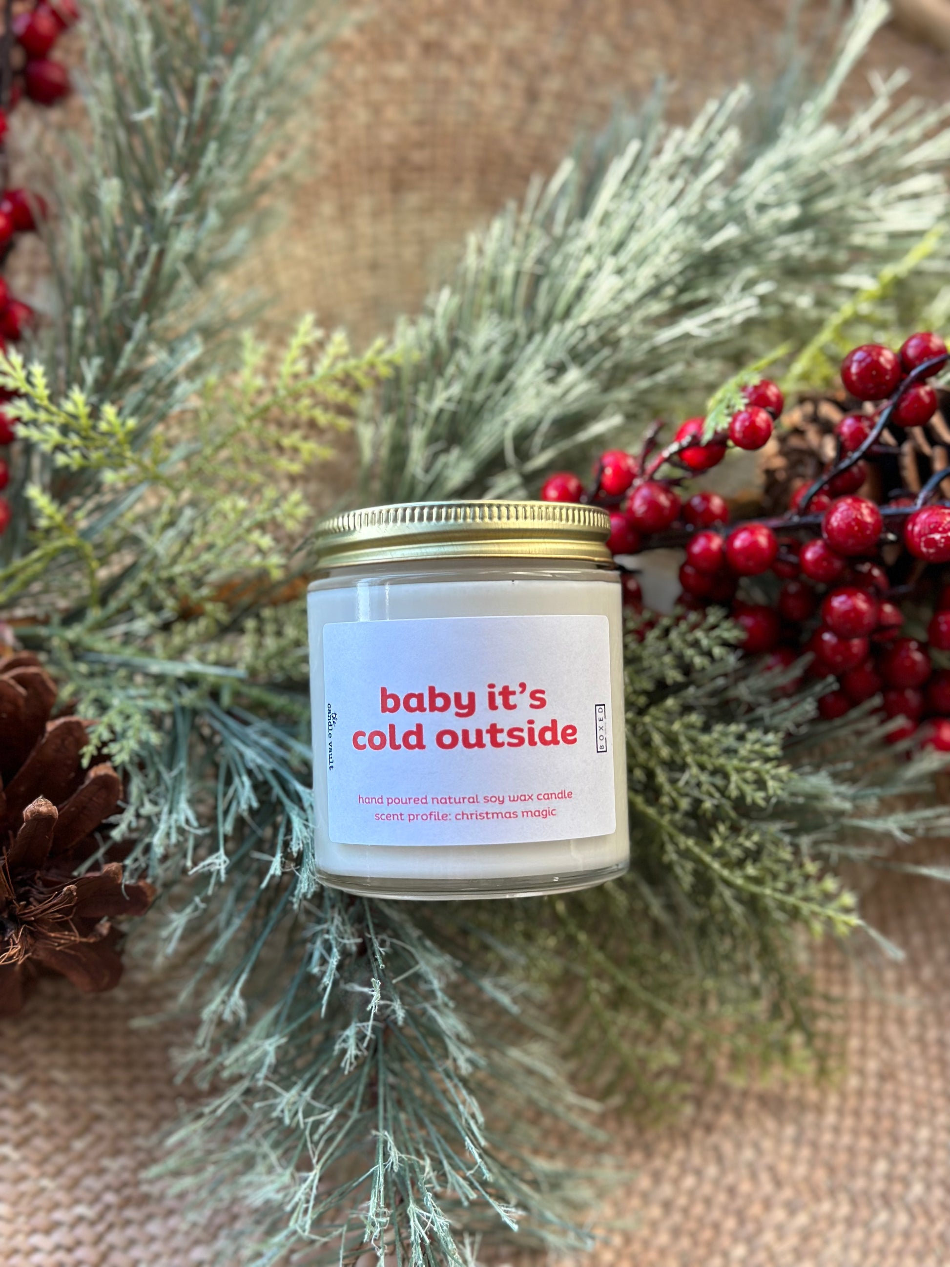 Baby It’s Cold Outside Candle