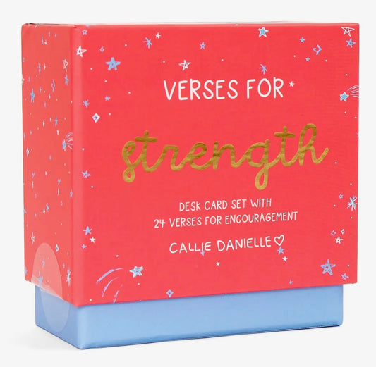 A box of verses for strength