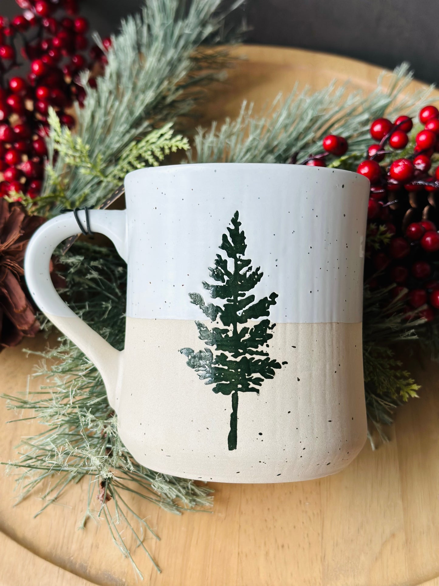 Large Pine Tree Mug