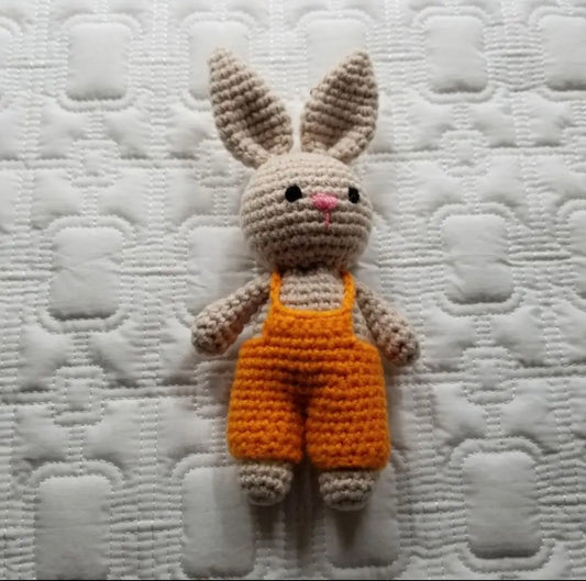 Small Hand Crochet Bunny Stuffy