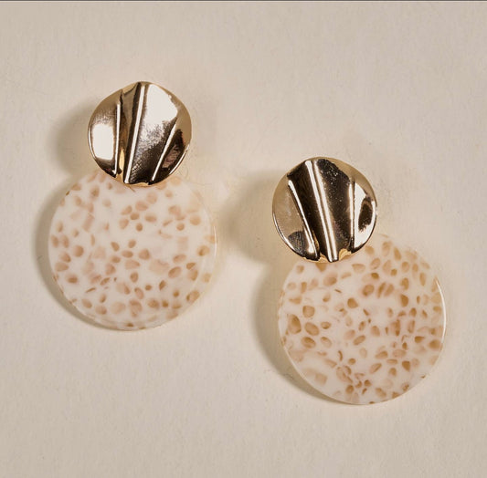 Marble Muse Earrings