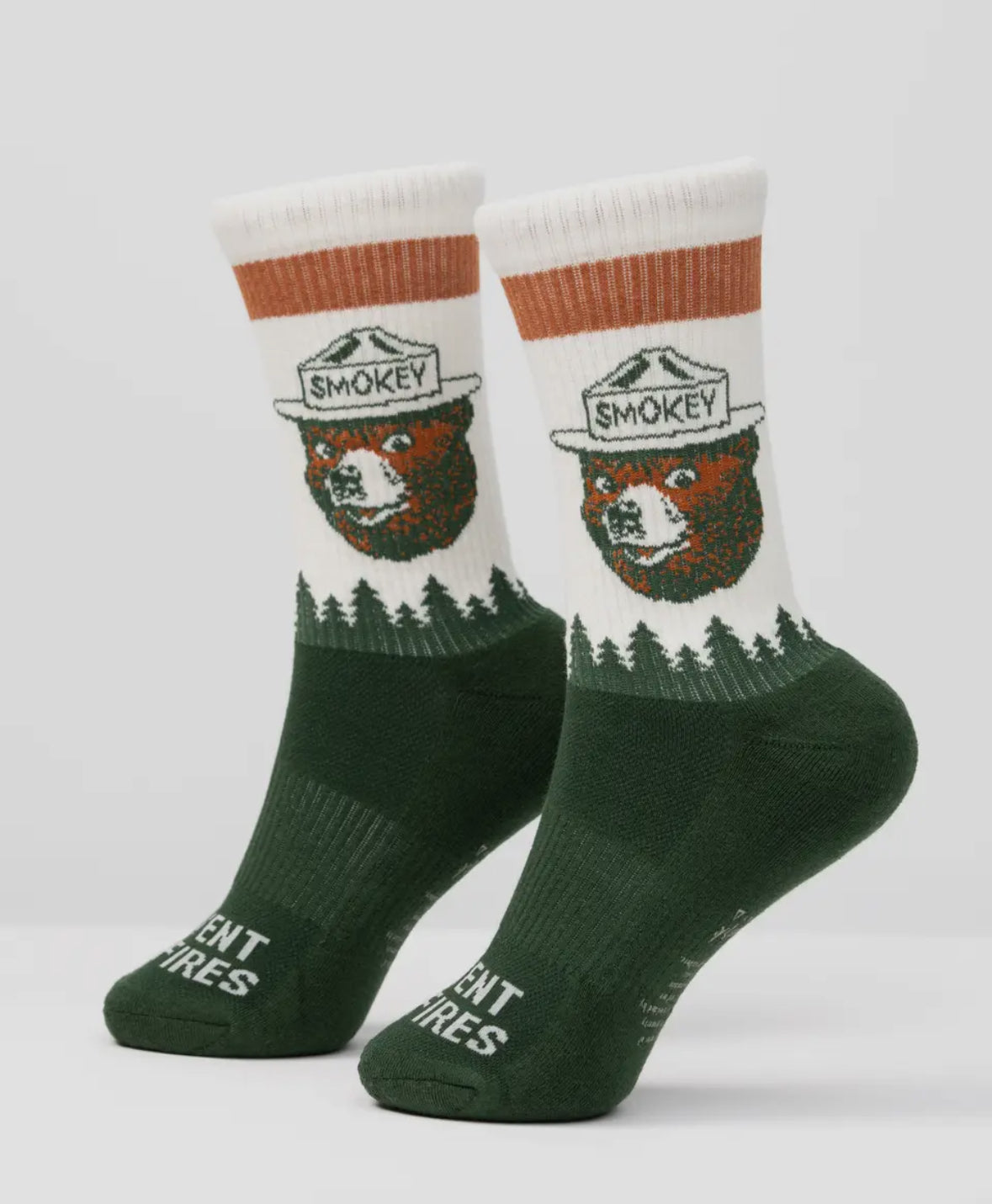 SMOKEY BEAR MENS SOCKS