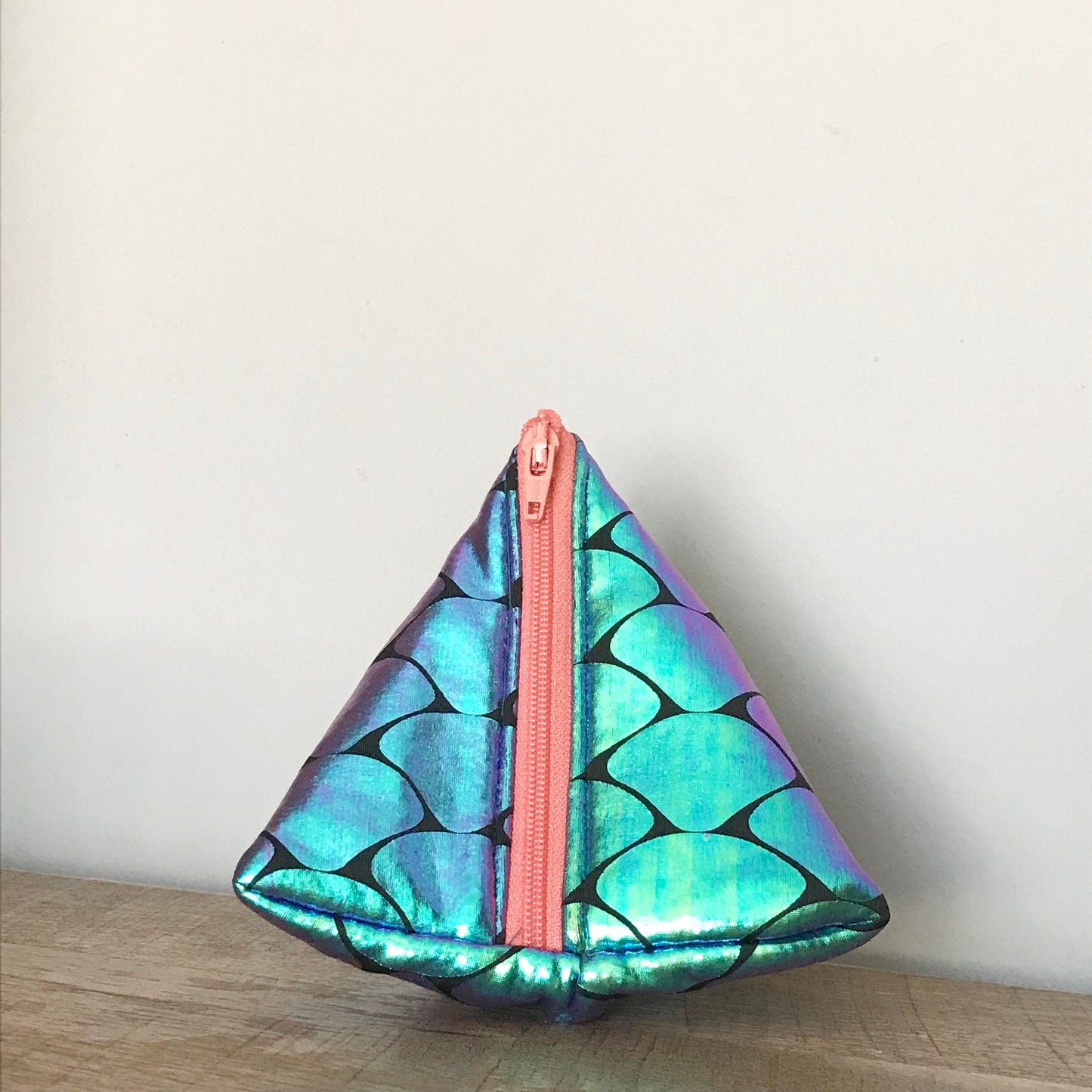 Mermaid Scale Triangle Pouch