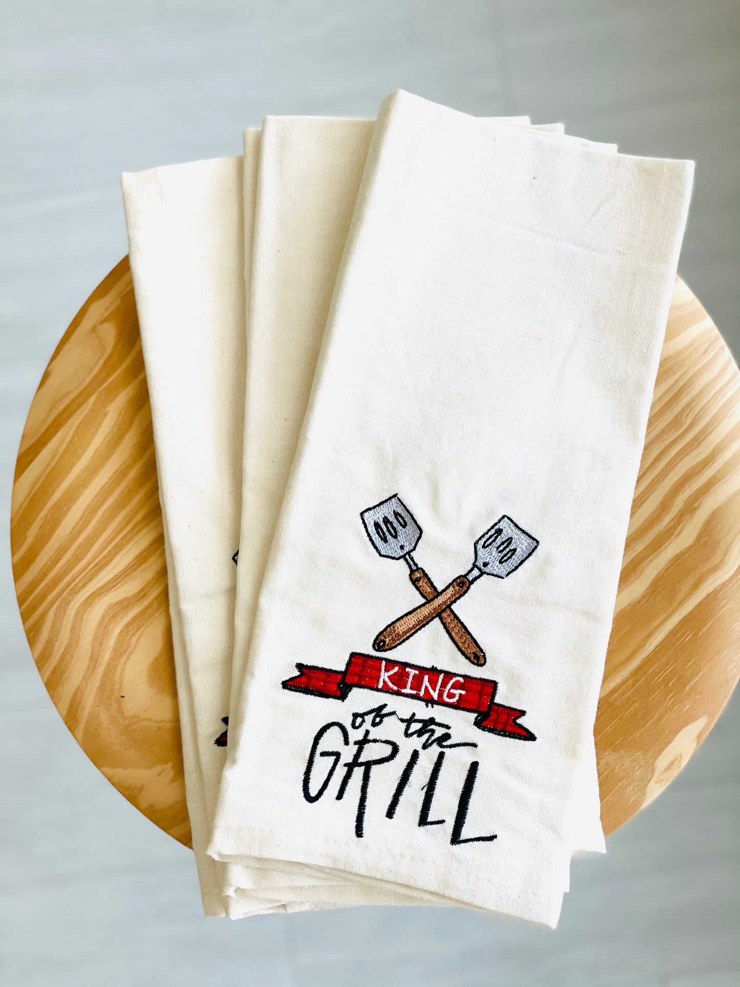 King Of The Grill Towel