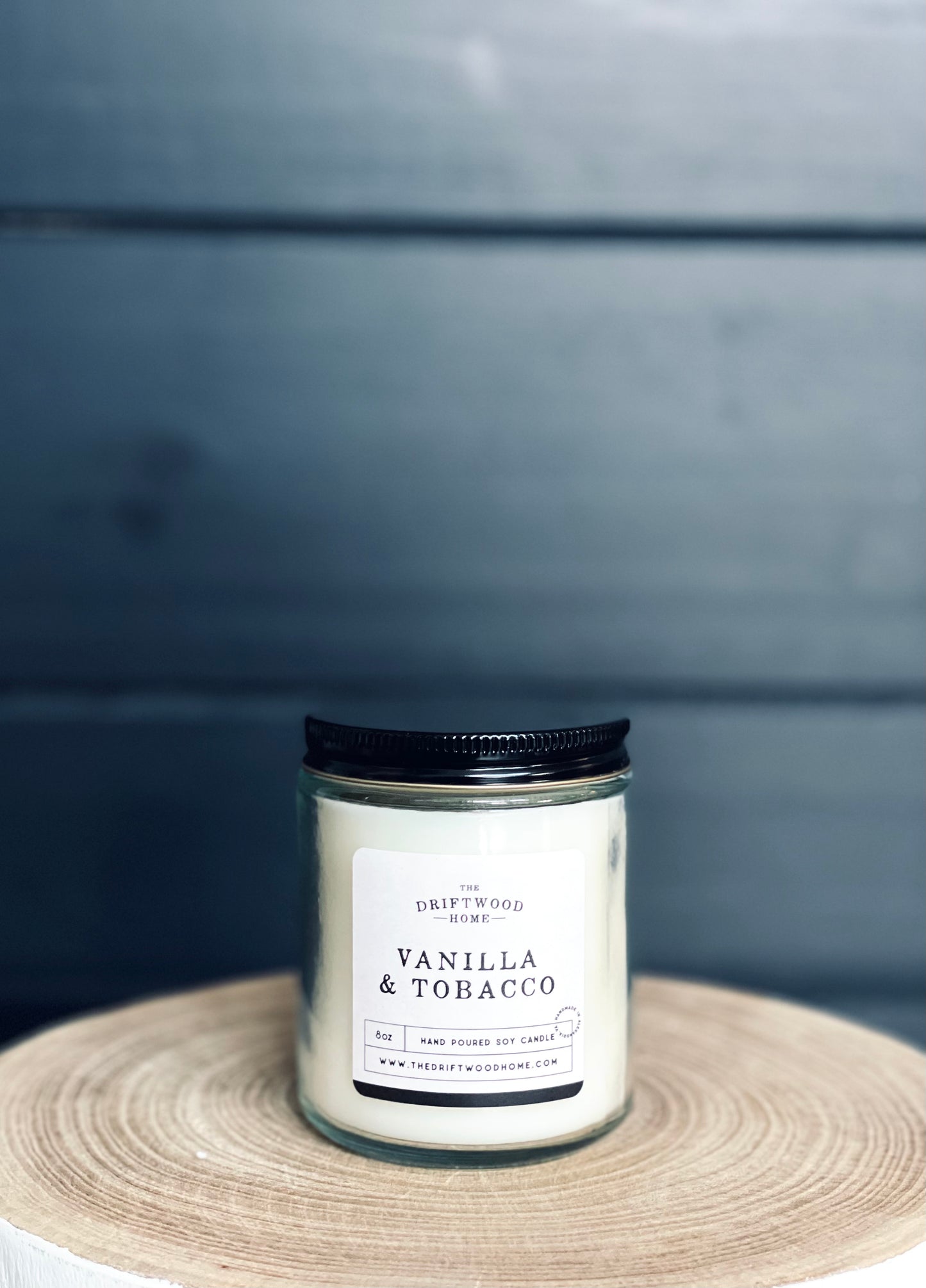 Vanilla + Tobacco Jar Candle