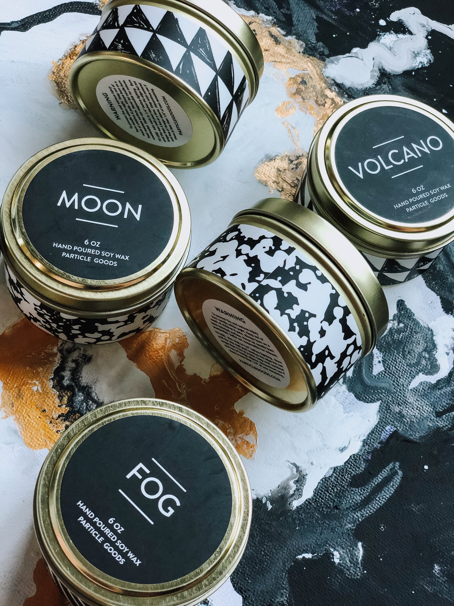 Particle Goods Tin Candles